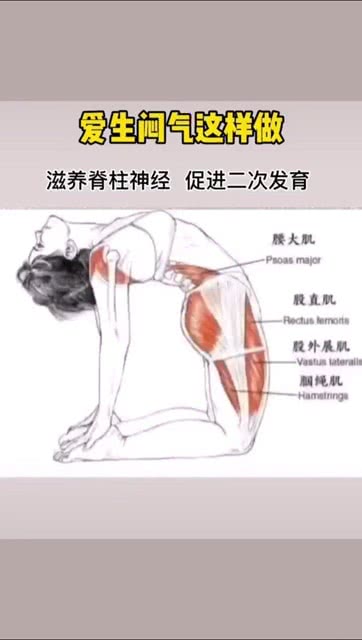 瑜伽教学 骆驼式,每天后弯3分钟 ,改善含胸驼背 ,瘦下巴,消除颈纹